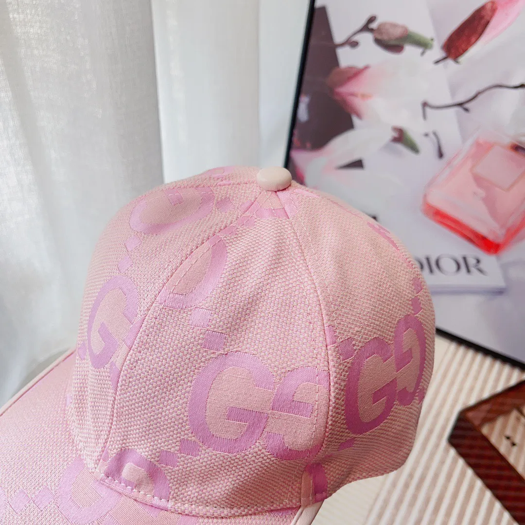 Special batch of 56 Gucci new jacquard letter baseball caps, classic double G letters, timeless fashion, small single item with concave shape for ins bloggers🤪
