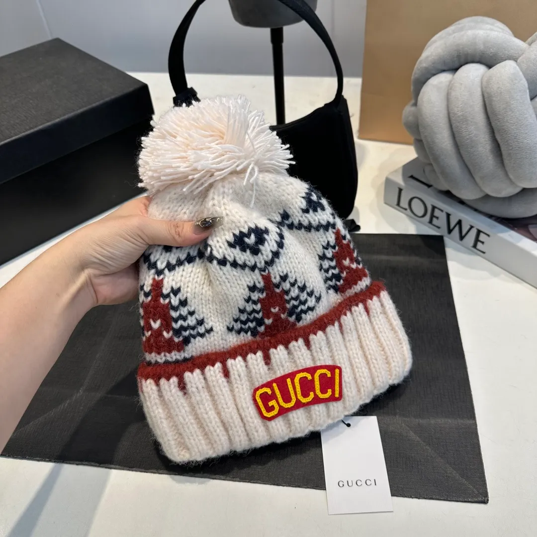 P60 Gucci knitted beanie, unisex