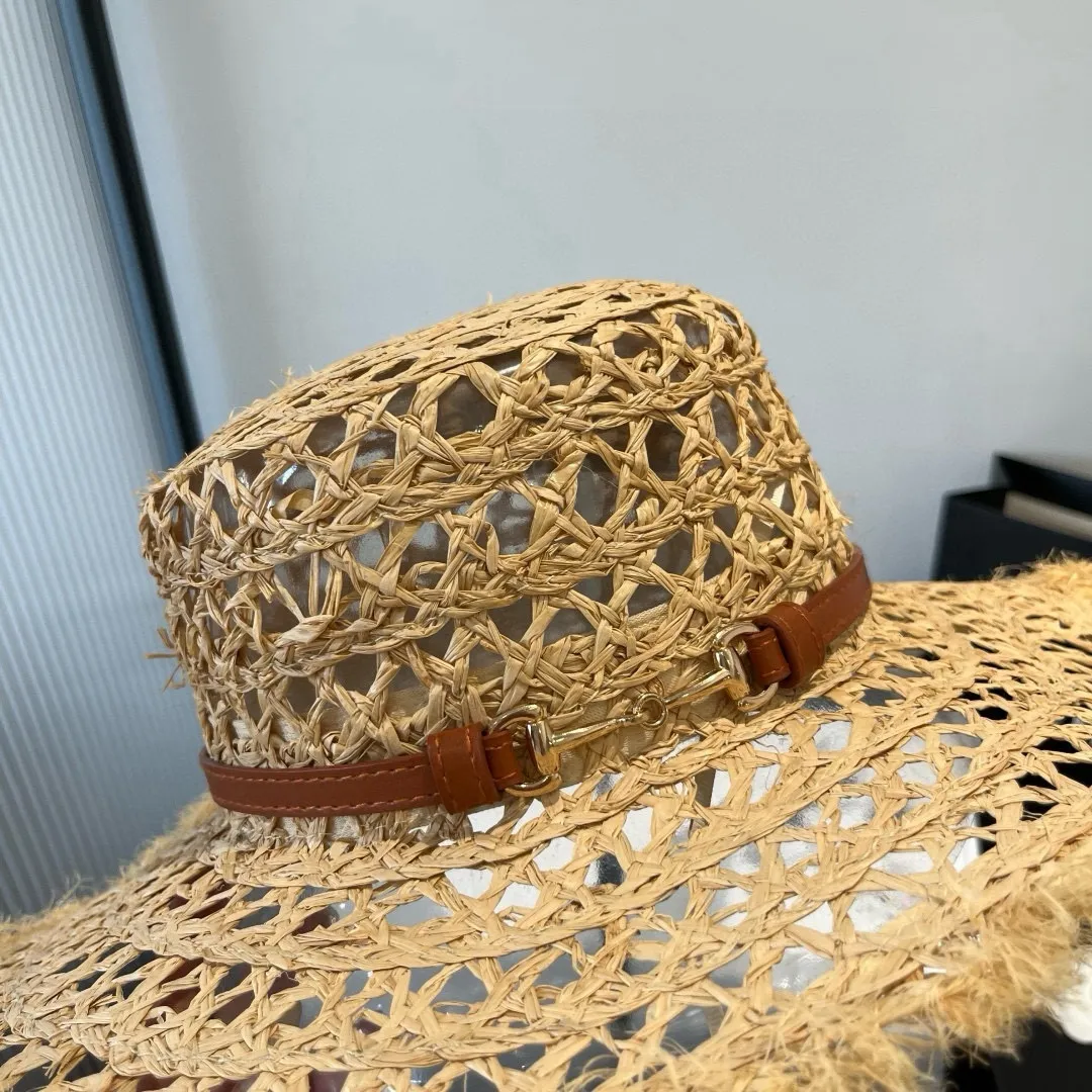 💰140¥ 💰Gucci new raffia hat, head circumference 57cm