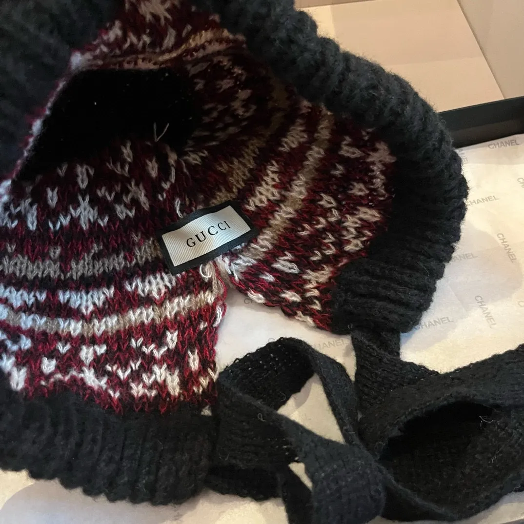 💰90¥ Gucci new knitted ear hat