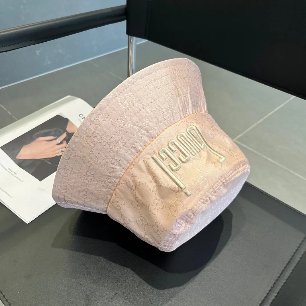 Running amount 70¥ Gucci 2023 spring and summer bucket hat, dark pattern GG fabric, head circumference 57cm, unisex