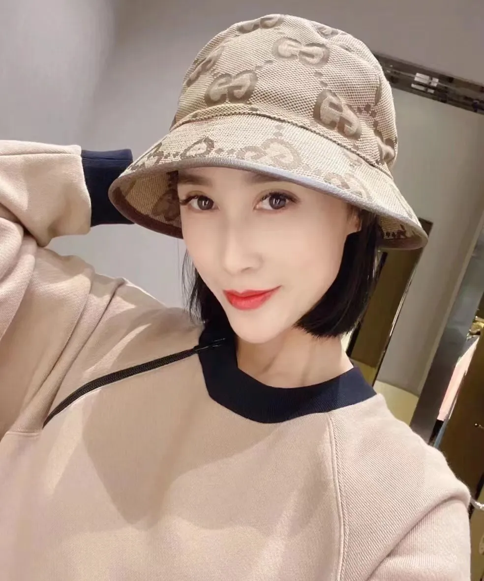 💰80 🧢Gucci(Gucci)🧢 2021 new original single bucket hat😍😍Double G print, high version retro design, light and breathable! Real shots, suitable for men and women,