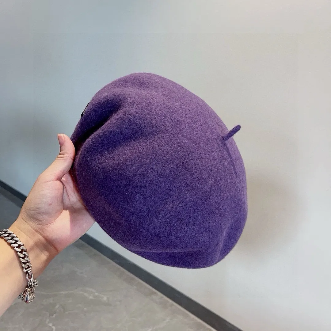 💰110¥ Gucci wool beret, pumpkin hat, super genuine 100% wool fabric, head circumference 57cm