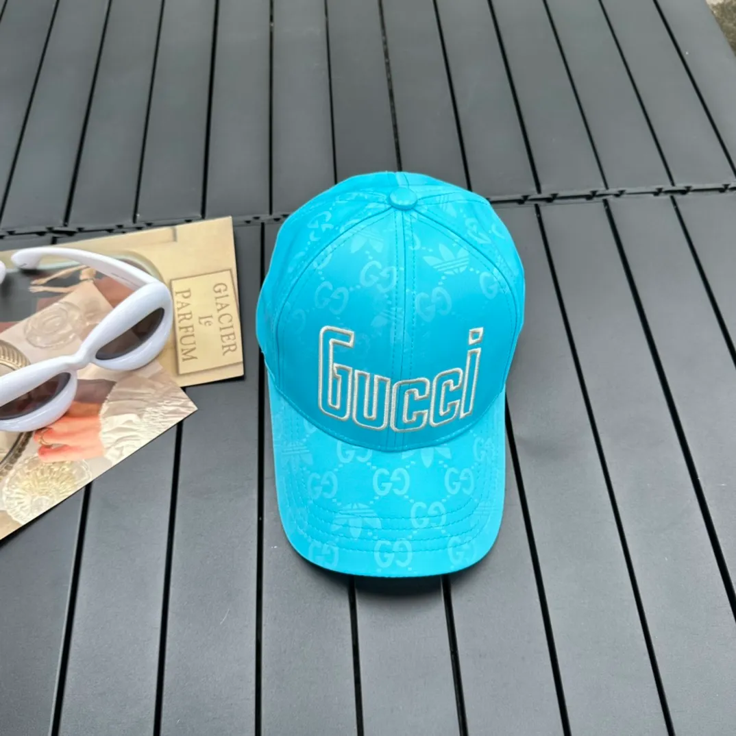 🉐50 GUCCI Gucci co-branded Balenciaga 2023 new simple embroidered baseball cap, very trendy! Casual and sports style. Super easy to match!