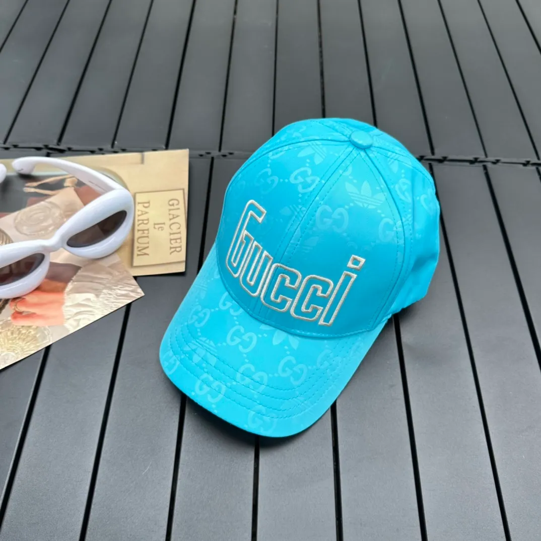 🉐50 GUCCI Gucci co-branded Balenciaga 2023 new simple embroidered baseball cap, very trendy! Casual and sports style. Super easy to match!