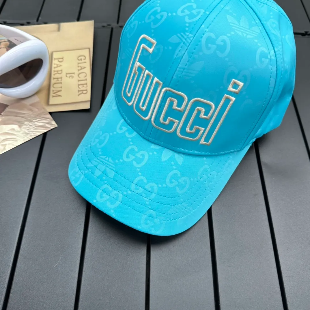 🉐50 GUCCI Gucci co-branded Balenciaga 2023 new simple embroidered baseball cap, very trendy! Casual and sports style. Super easy to match!