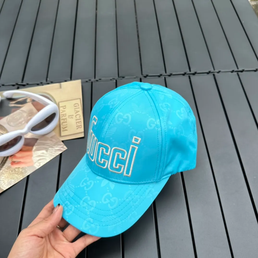 🉐50 GUCCI Gucci co-branded Balenciaga 2023 new simple embroidered baseball cap, very trendy! Casual and sports style. Super easy to match!