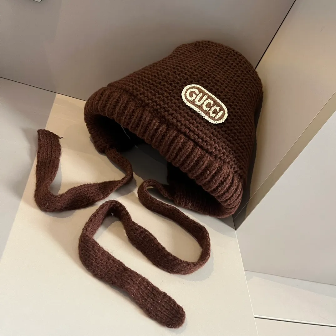 💰90¥ Gucci new knitted cold hat ear protection hat