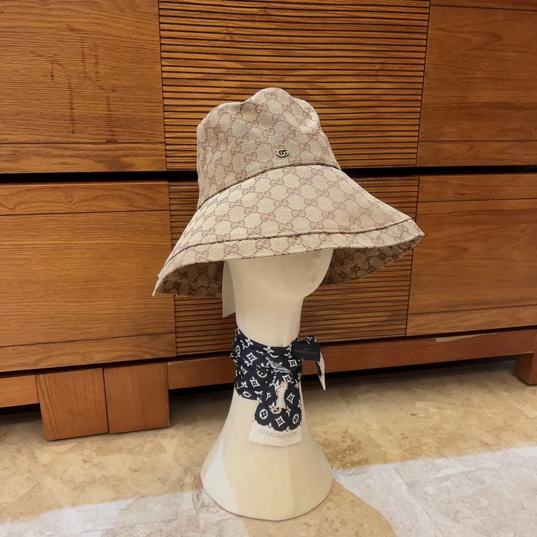 Special batch of 90 💙Gucci-2022 new fisherman hat, high version #denim sun hat, foldable, head circumference 57cm