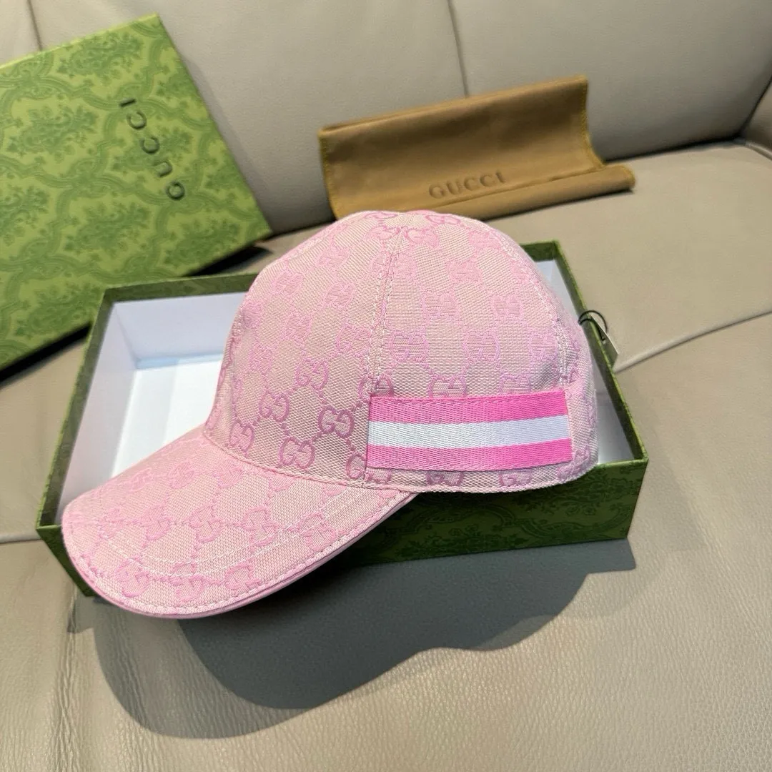 P900,000 classic model! Apricot color, black, S and L sizes, Gucci (Gucci) classic original baseball cap😍😍Customized at 1:1 counter, the highest version, original canvas fabric + first-layer cowhide, light and breathable! Photographed in real life, suitable for men and women in all seasons, basic head circumference 56cm, adjustable patches.