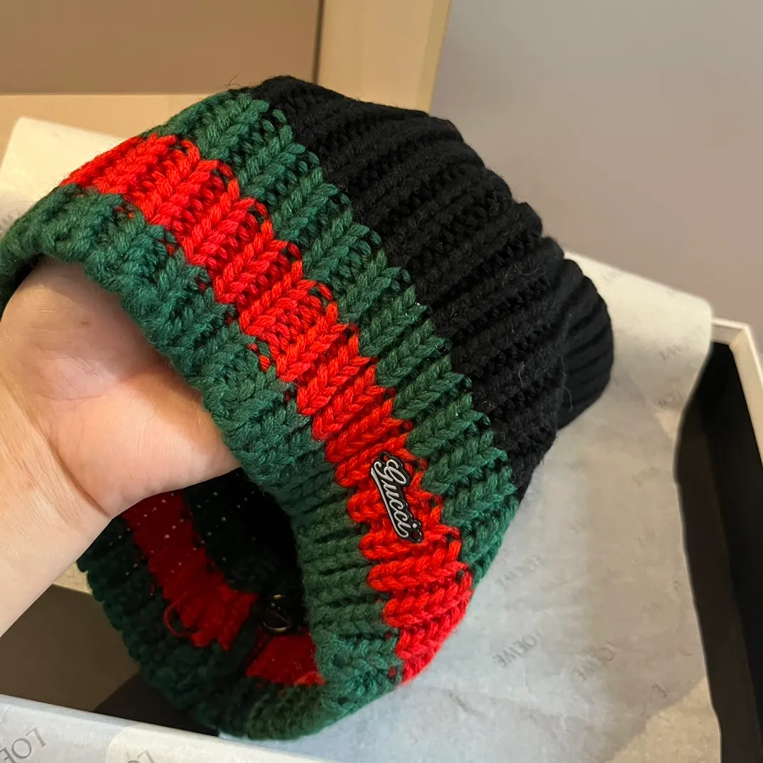 💰90¥ Gucci men’s wool knitted hat, official style