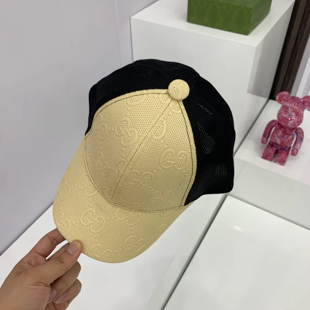 p80 GUCCI Gucci 2021 early spring counter new simple full dark pattern baseball cap, very trendy! Casual and sports style, classic production, super easy to match!