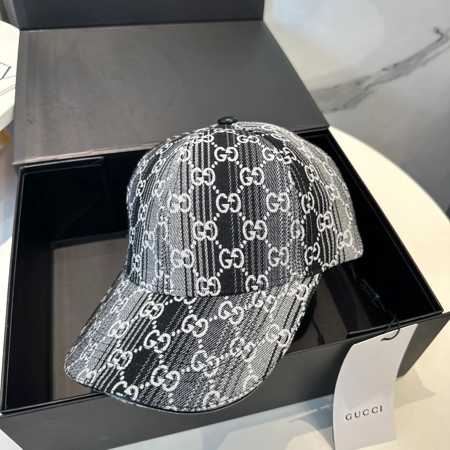 P60 GUCCI Gucci 2025 counter new jacquard baseball cap 🧢 very trendy! Casual and sports style, classic production, super easy to match! Look small