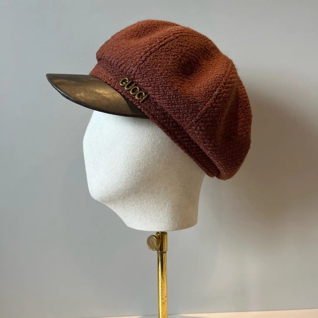 🉐160¥ Gucci new duck bill painter's hat, head circumference 57cm