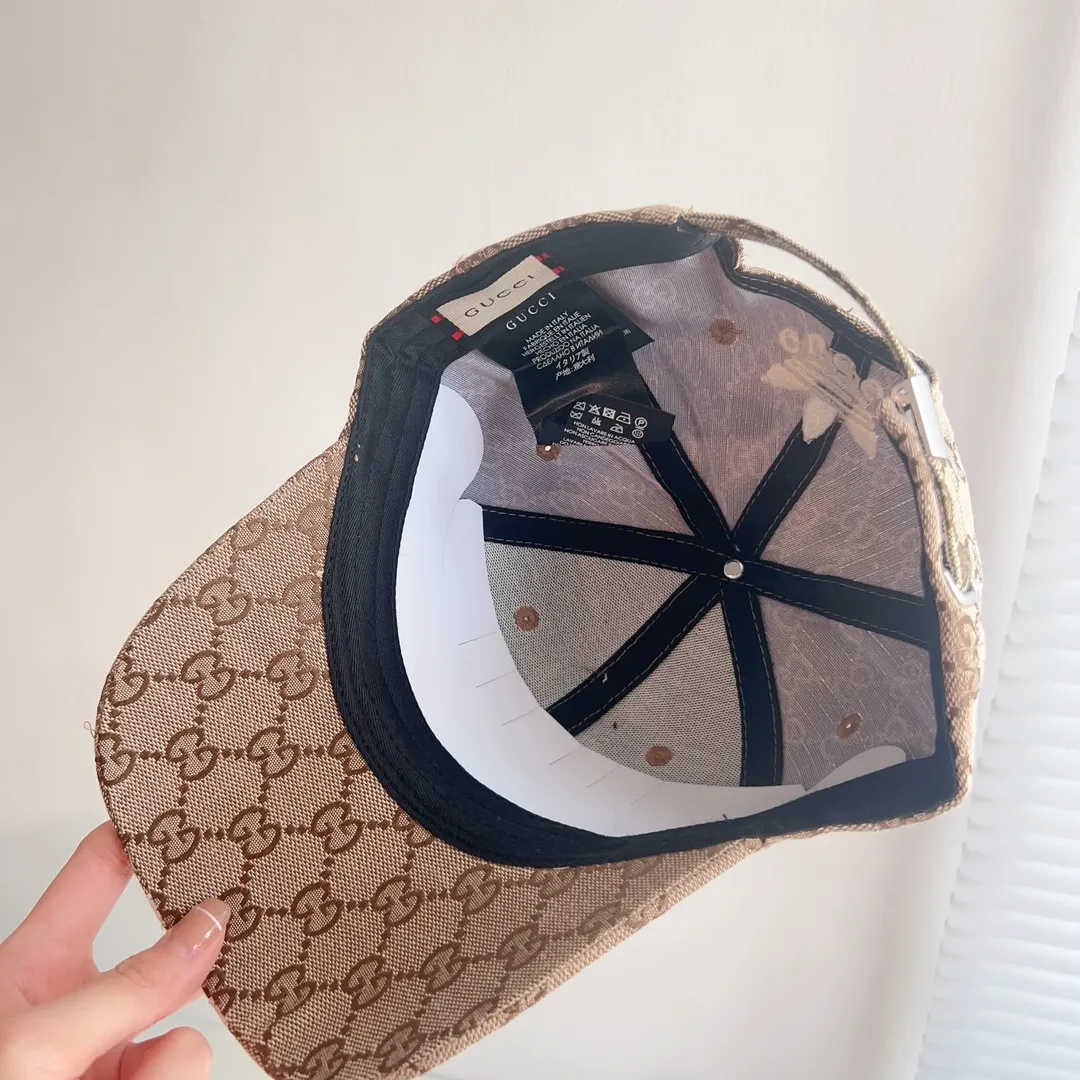 Special price P60💛 Comes with dust bag [GUCCI] 2023 new counter model baseball cap, new model shipped, big brand model is super easy to match, hurry up and get it!