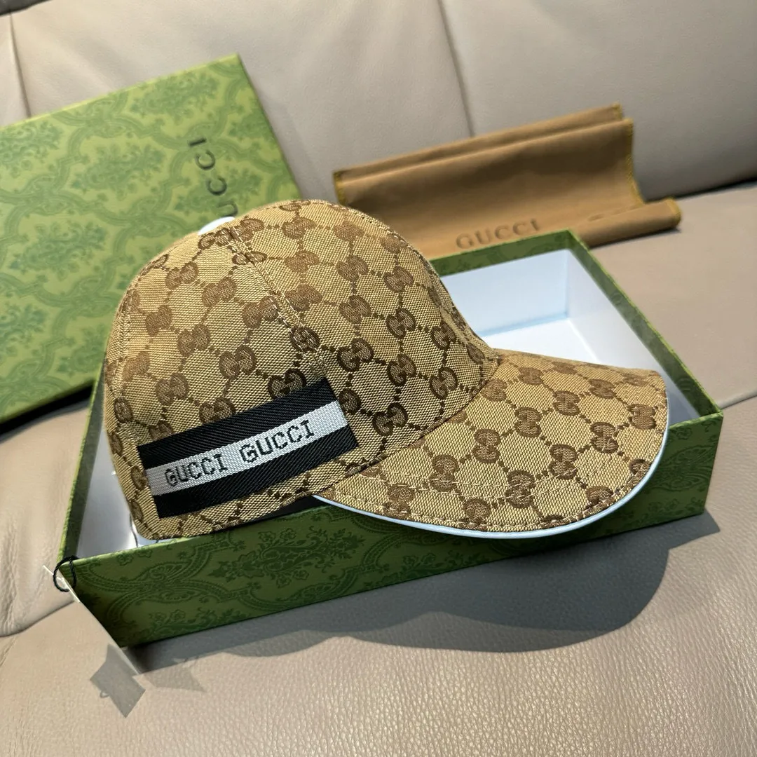 p90, Gucci (Gucci) new spring and summer original baseball cap, logo webbing, 1:1 mold customization, original canvas + first-layer cowhide, popular purchasing agent, versatile style for men and women, great quality! The basic head circumference is 56cm, and the patch is adjustable.
