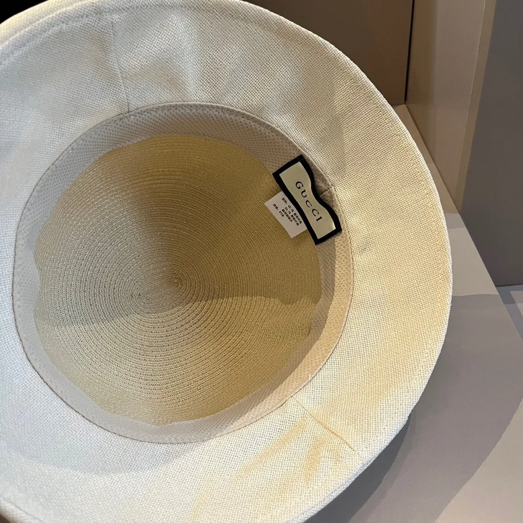 💰110¥ Gucci new straw hat, lady style, head circumference 57cm