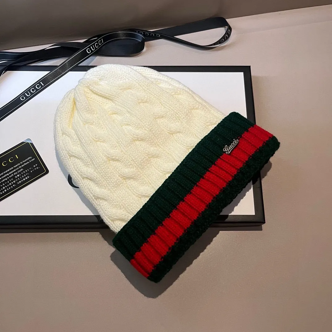 💰80¥ Gucci classic beanie, unisex, 4 colors