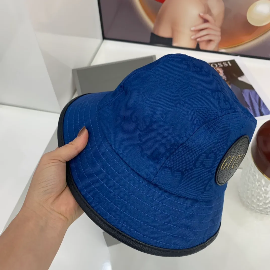 P80 counter synchronization GUCCI super popular fisherman hat, stylish and versatile, practical ~ GG presbyopic design, classic style will last forever, never tire of it, new colors and new technology, laser-like fabrics, high-end colors that will warm you🙅‍♂ High style matching items!