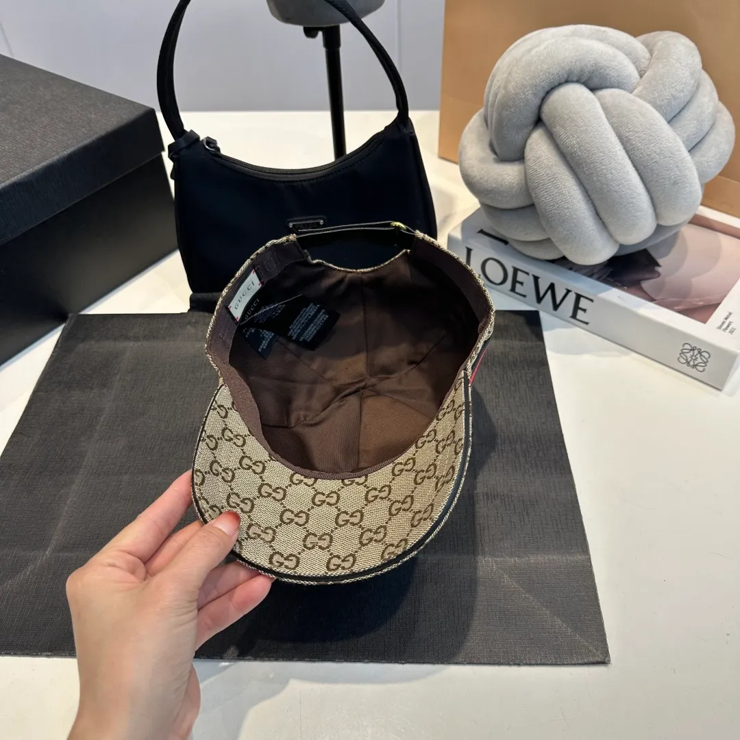 P60 Gucci (Gucci) classic original baseball cap😍Customized with 1:1 mold opening at the counter, the highest version, the original canvas is light and breathable! Photographed in real life, suitable for men and women in all seasons, basic head circumference 56cm, adjustable patches.