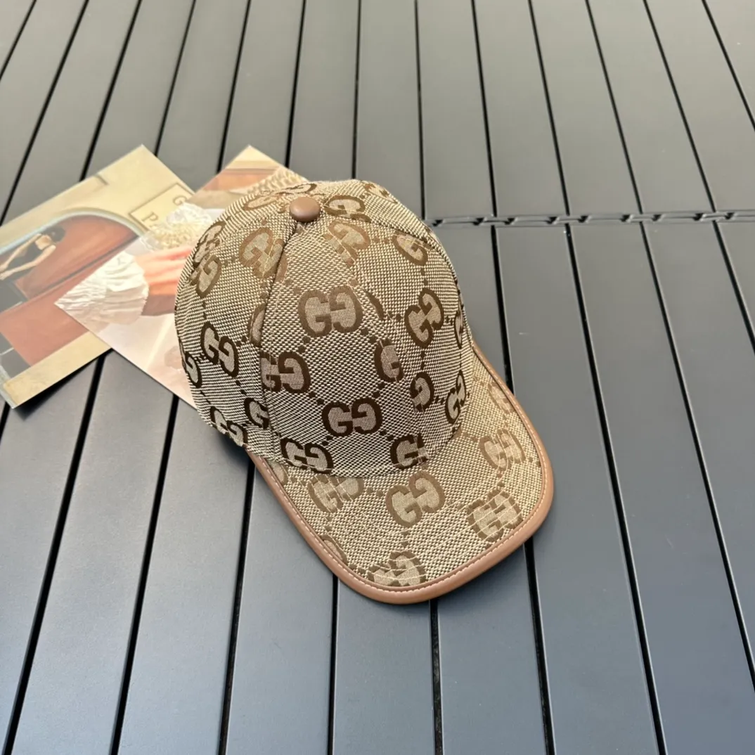P60GUCCI Gucci 2023 new baseball cap, synchronized with big brands, super easy to match, shipped