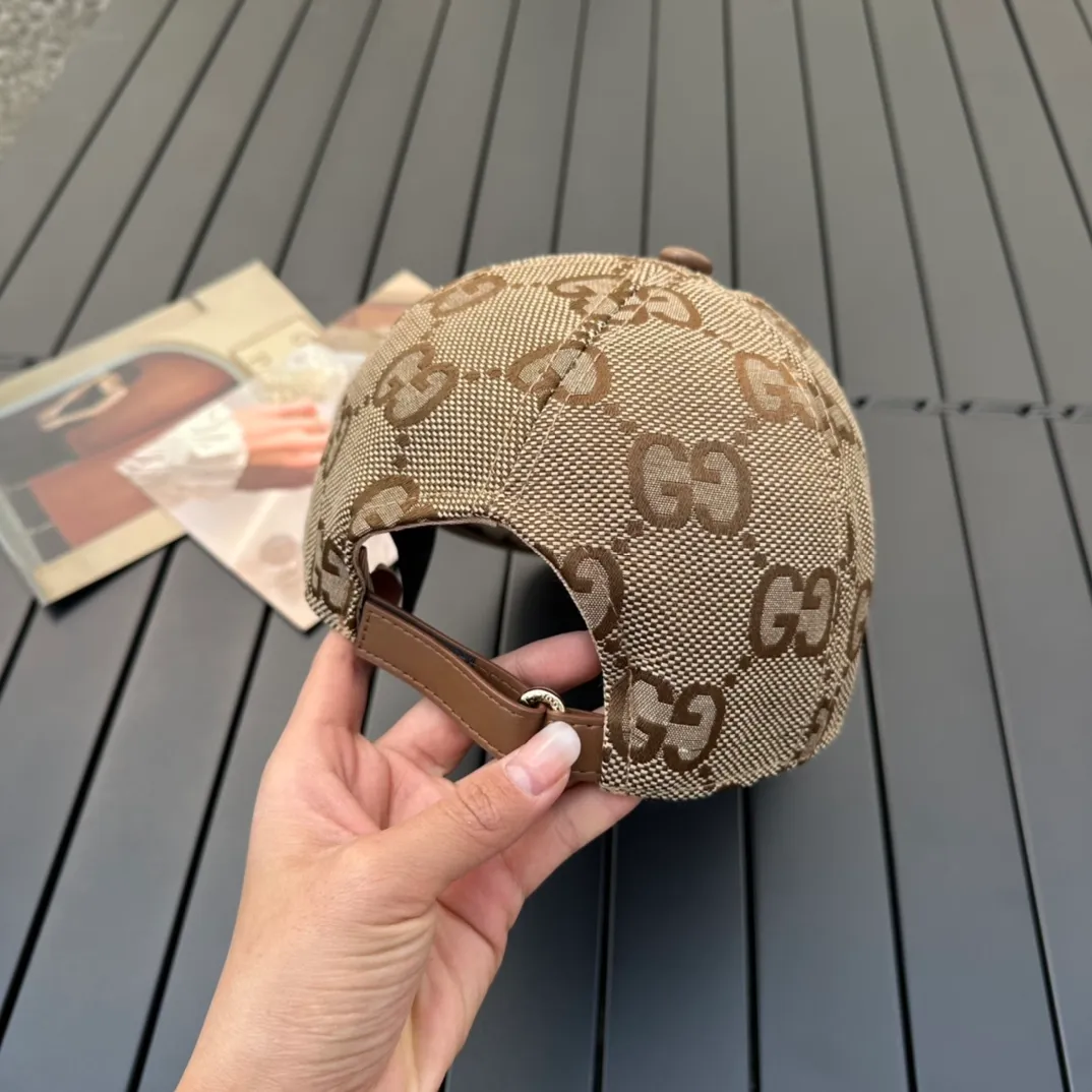 P60GUCCI Gucci 2023 new baseball cap, synchronized with big brands, super easy to match, shipped