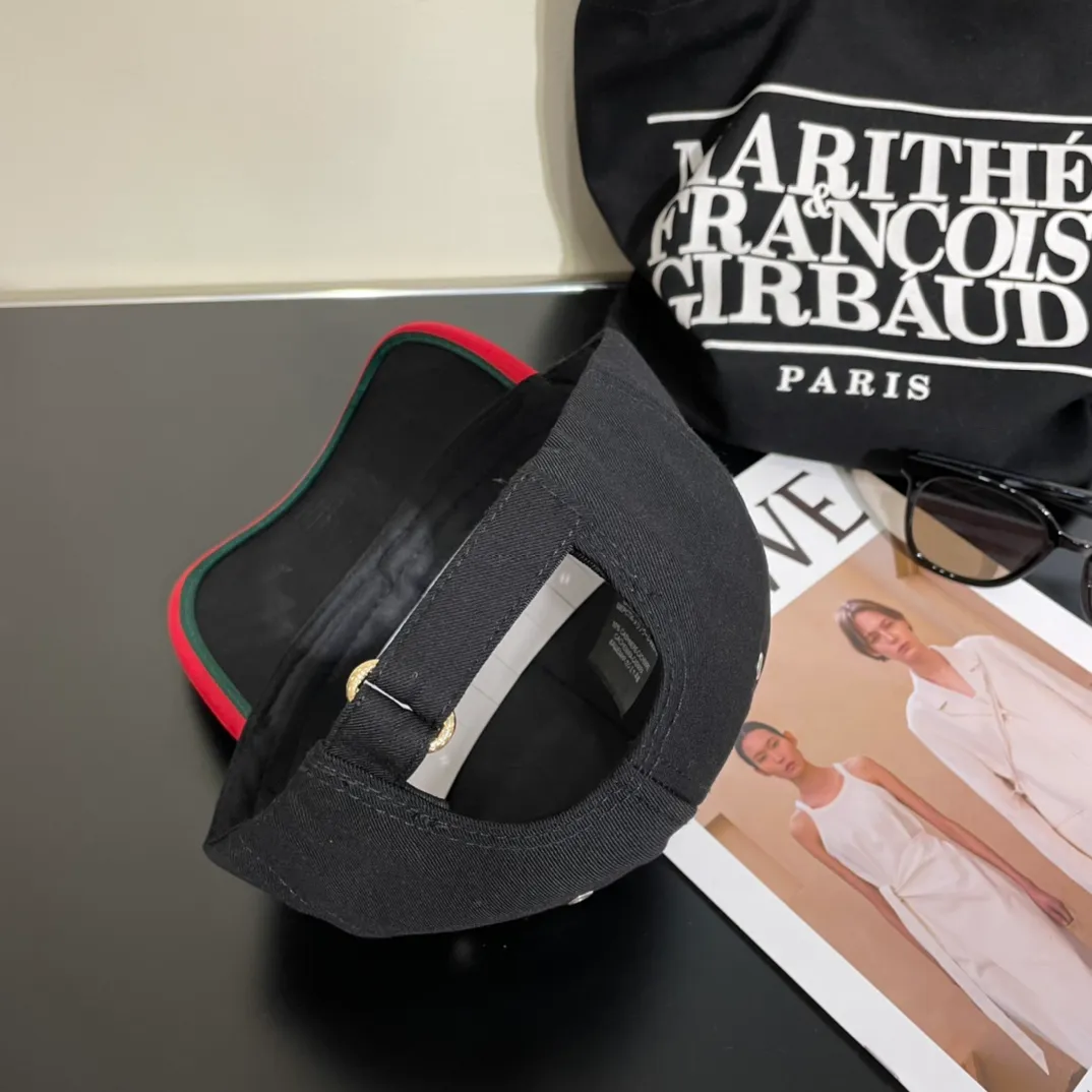 P50💛 Comes with dust bag [GUCCI] 2023 new counter model baseball cap, new model shipped, big brand model is super easy to match, hurry up and get it!