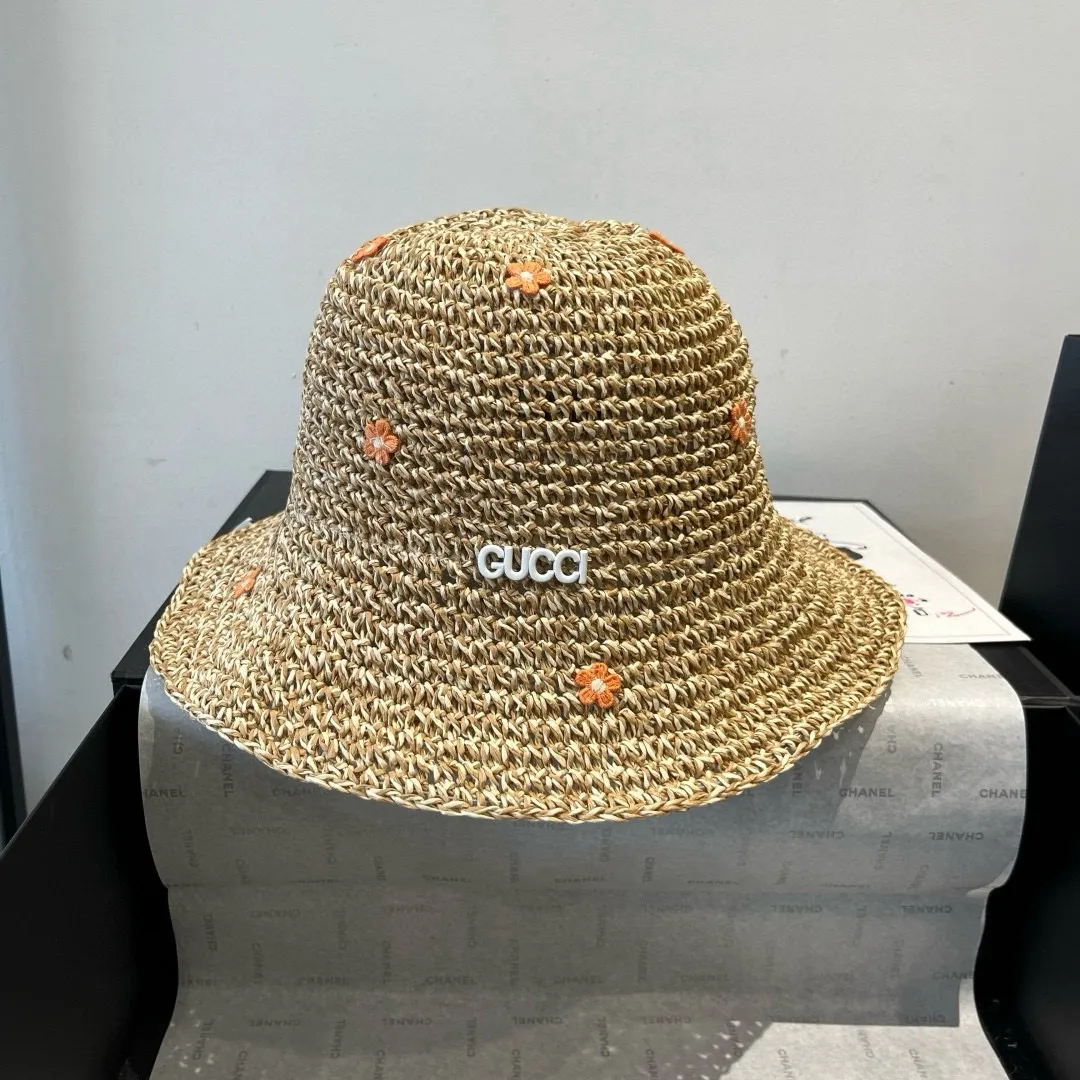 💰110¥ Gucci new straw hat, foldable