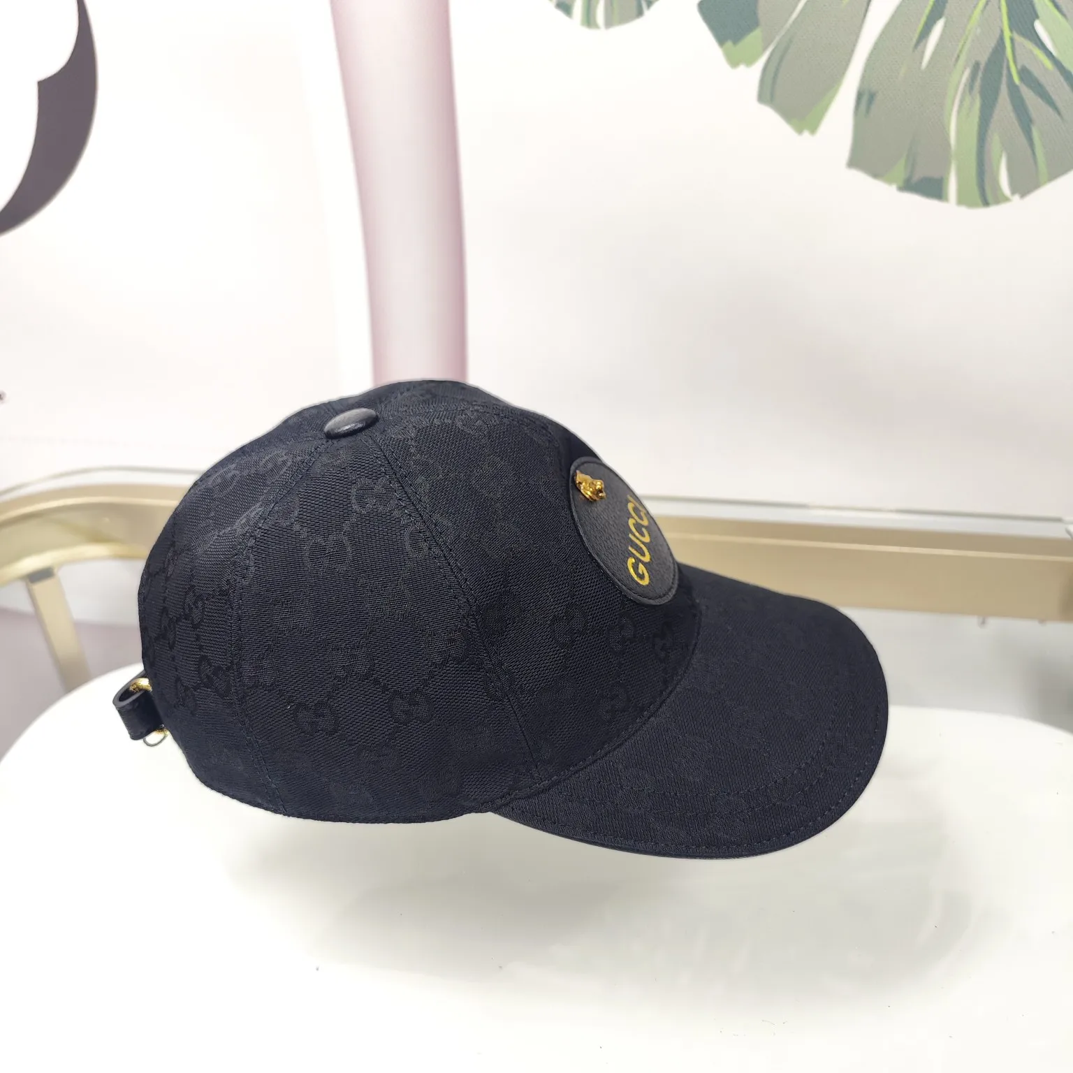 Batch 90 GUCCI--high version original single pair flower official website tiger head 🐯 hat