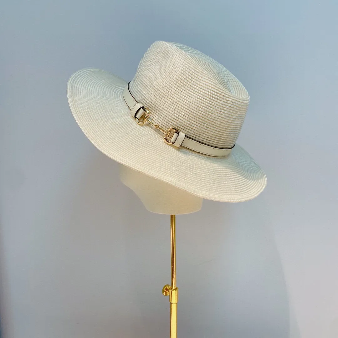 p160 Gucci 2022 new summer hat, concave and convex shape, simple and elegant, a must-have for travel, beige and beige two colors, adjustable, % focus fiber, head circumference 57cm↔️