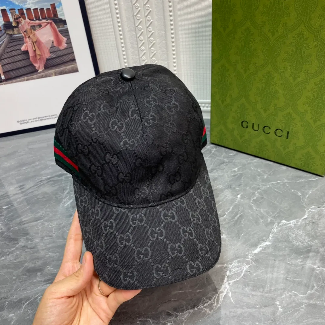 💰60 GUCCI baseball cap is the most popular recently, the embroidery texture is very good, head circumference: 56-58