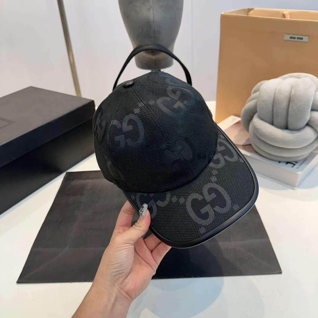 P240 Gucci Gucci classic presbyopic baseball cap 1:1 original replica, same style for men and women