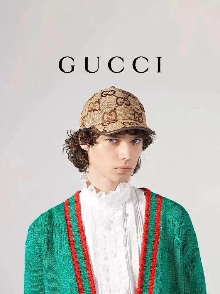 P240 Gucci Gucci classic presbyopic baseball cap 1:1 original replica, same style for men and women