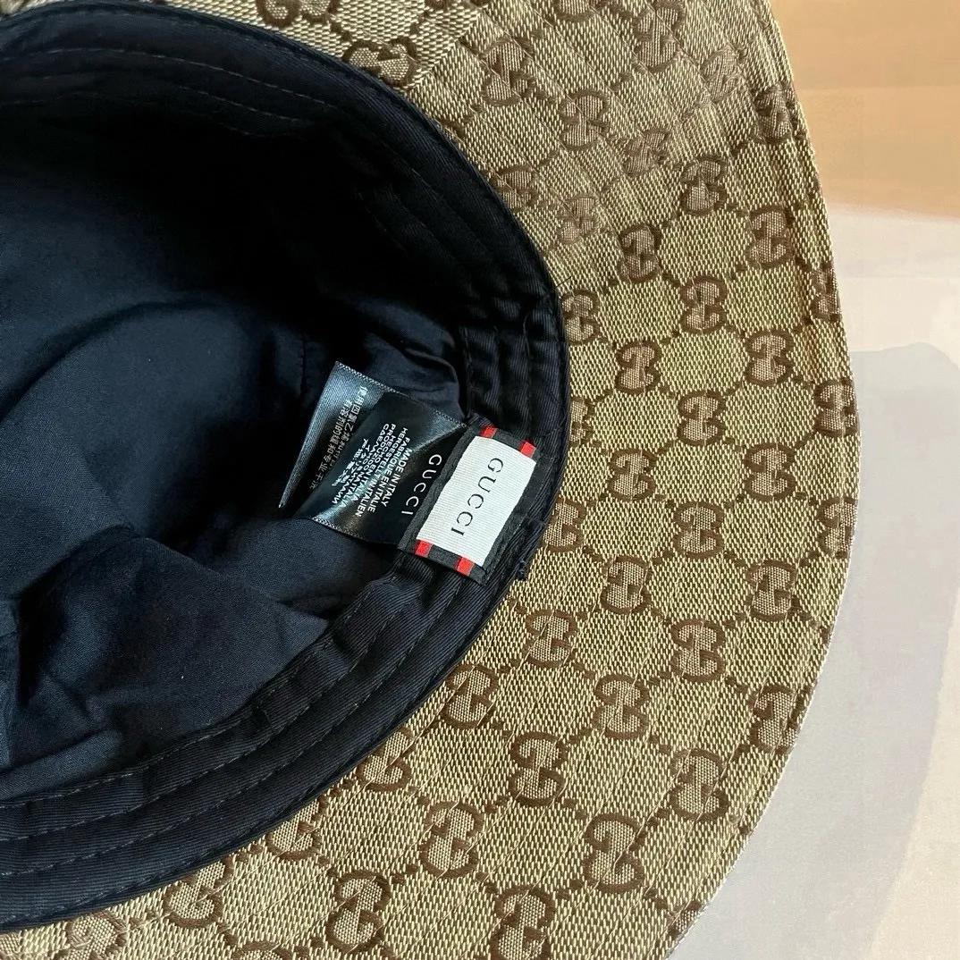 💰70 Gucci classic presbyopic fisherman hat, unisex, head circumference 57cm