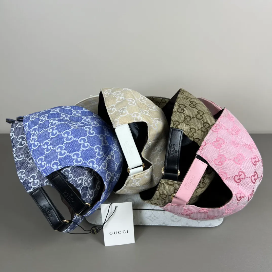 P60💰Gucci Baseball Cap♥️GUCCI🧢Official new product, baseball cap, original quality, hot arrival 🔥🎩 The craftsmanship is very exquisite, high-end and classy! Low-key luxury, easy to carry! Running volume!