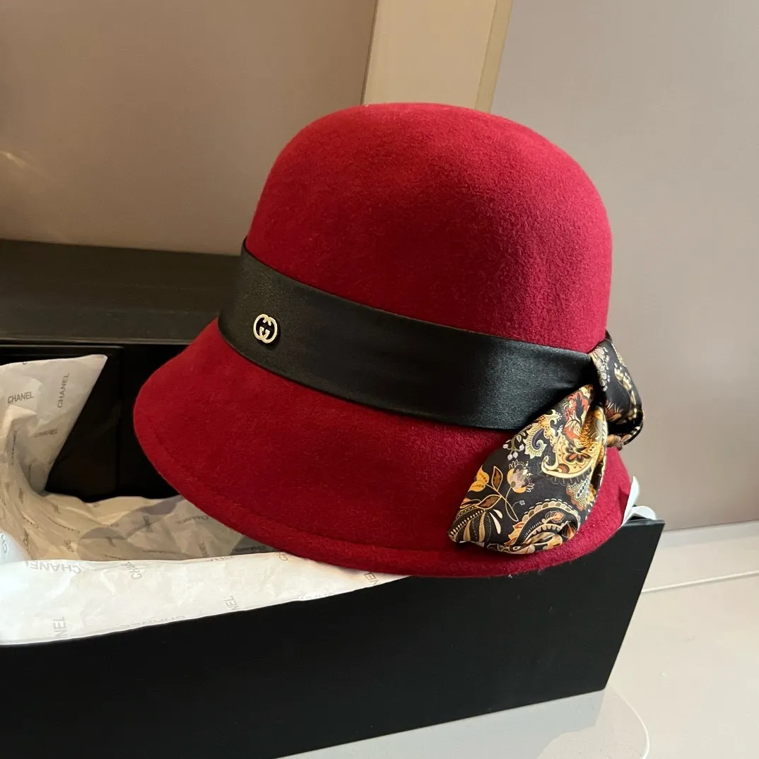 💰180¥ Gucci wool basin hat, super goddess style, advanced custom hat, 100% wool🦙% fabric, head circumference 57cm