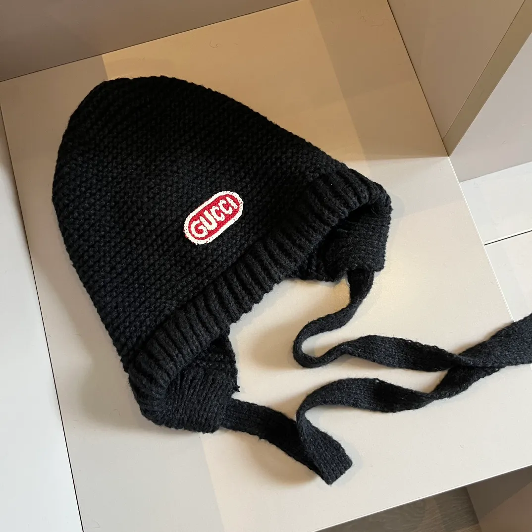 💰90¥ Gucci new knitted cold hat ear protection hat