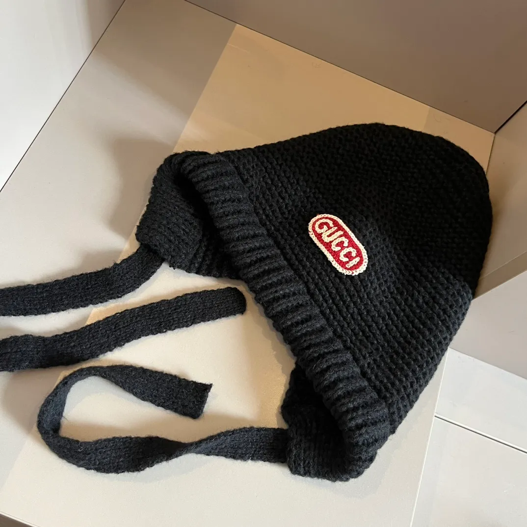 💰90¥ Gucci new knitted cold hat ear protection hat