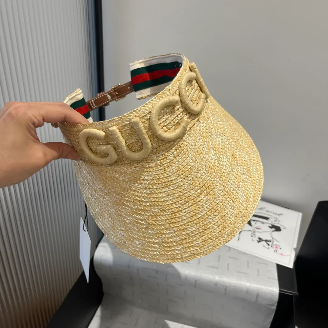 💰220¥ Gucci 2025 new empty top sun hat, original quality