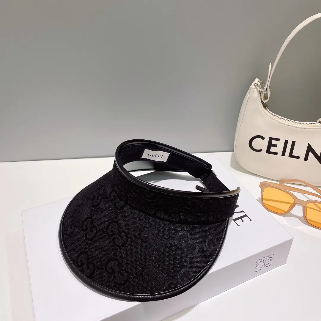 P56 comes with dust bag, GUCCI high-end item👍Sports and leisure empty top hat🎩 The latest popular version🌟 🎉 The hat shape is awesome👍 Unisex couple style, a must-have artifact for travel [Naughty]