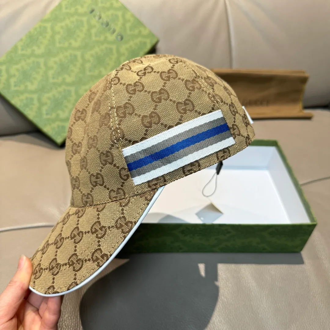 p90 ten thousand year old classic new color is shipped!   , Gucci (Gucci) classic original baseball cap 😍😍 1:1 mold opening and customization at the counter, the highest version, original canvas fabric + first layer of cowhide, light and breathable! Photographed in real life, suitable for men and women in all seasons, basic head circumference 56cm, adjustable patches.