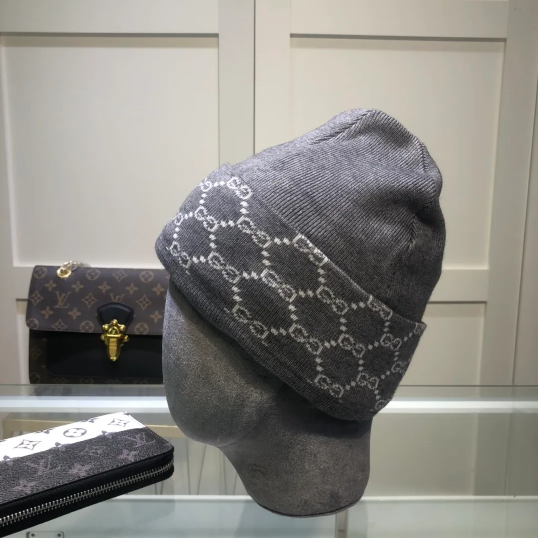 P80 with dust bag GUCCI original single hat official website new product love][love] wool cashmere double-layer hat😱😘warm and fashionable, simple and generous, more fashionable and high-end!