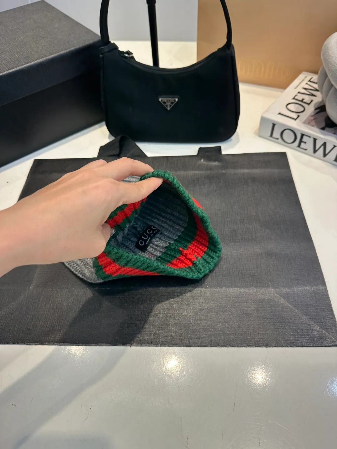 P56 Gucci knitted beanie, unisex