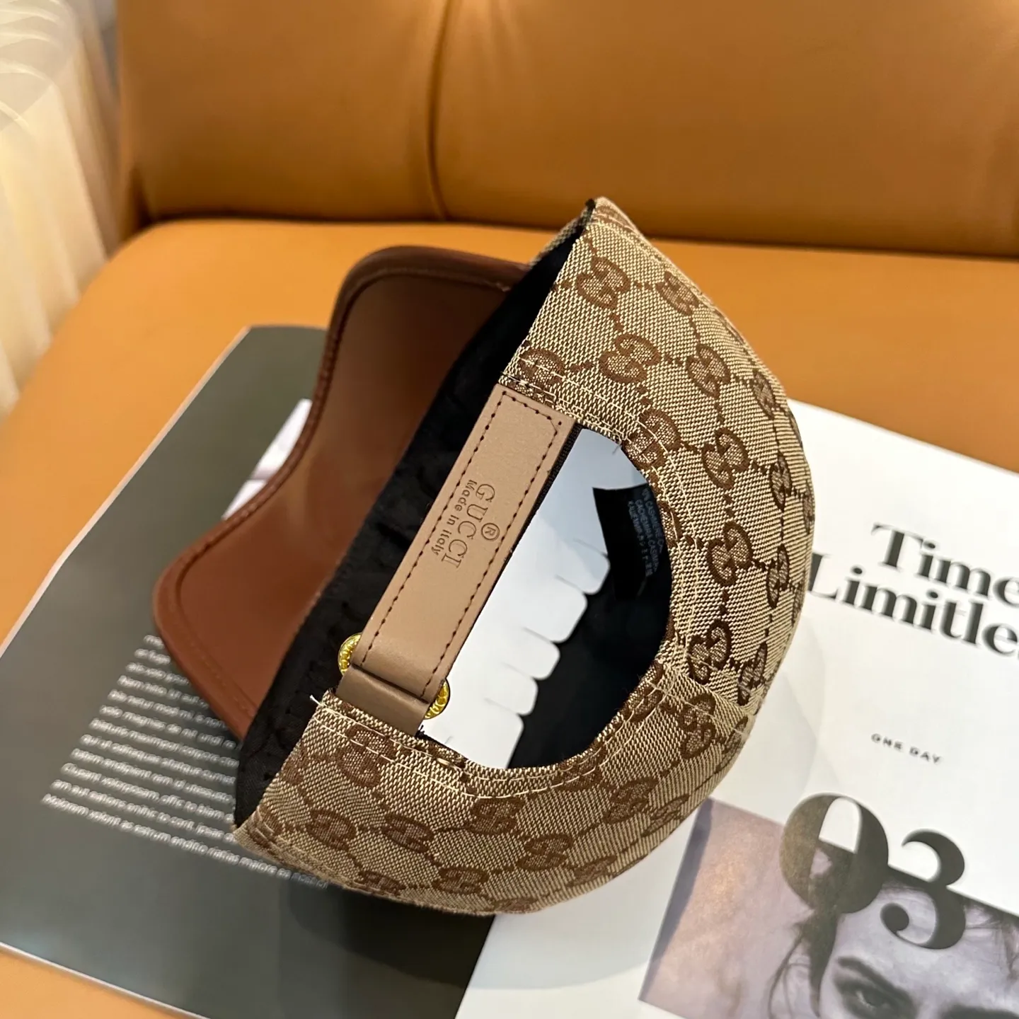 P60🧢[GUCCI] High-end original replica all-steel hardware, fine workmanship❤️Japanese and Korean fashion trends❤️❤️❤️The original quality of baseball caps is coming🧢Exquisite craftsmanship🔥🔥🔥High-end atmosphere! Easy to carry! 🔥🔥🔥
