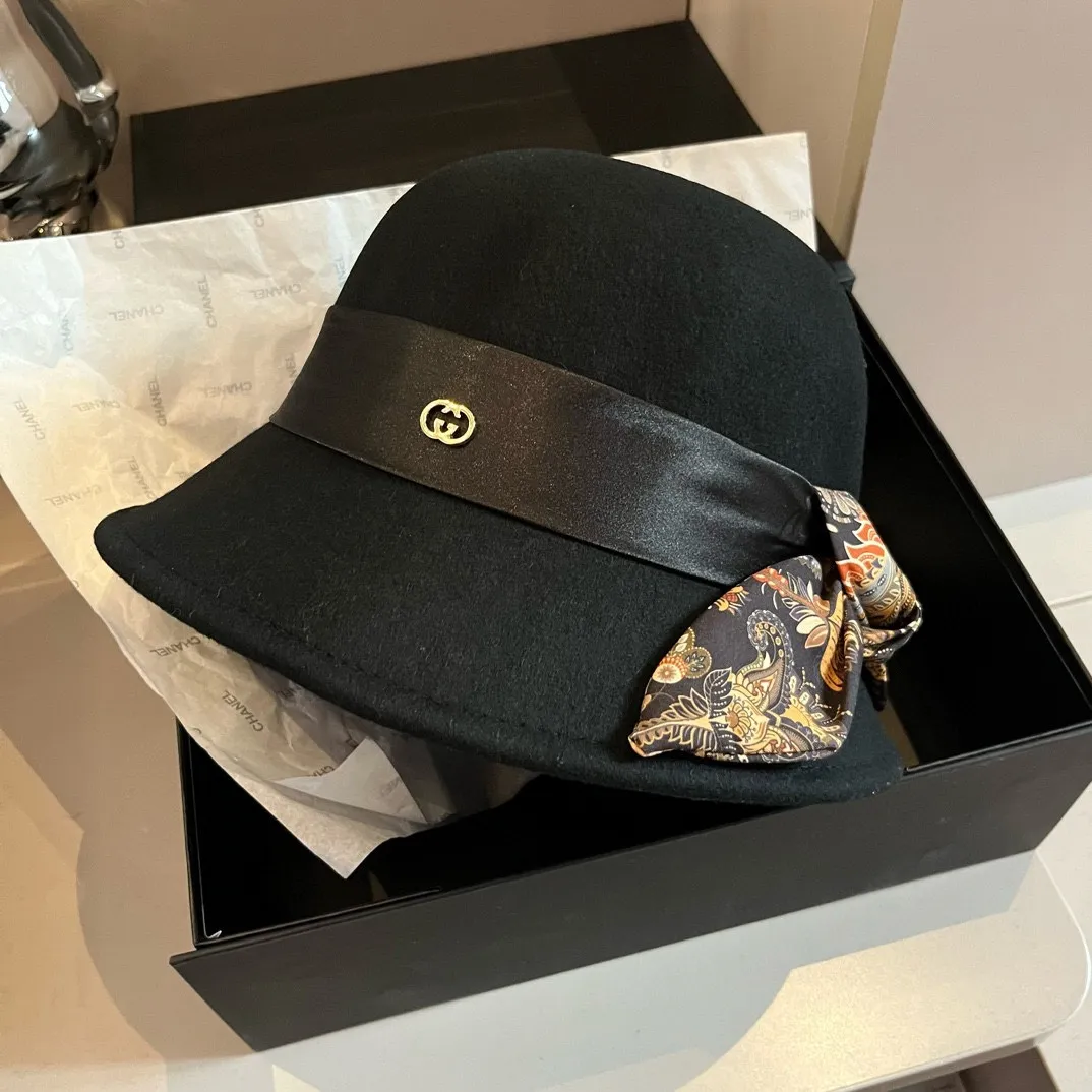 💰180¥ Gucci wool basin hat, super goddess style, advanced custom hat, 100% wool🦙% fabric, head circumference 57cm