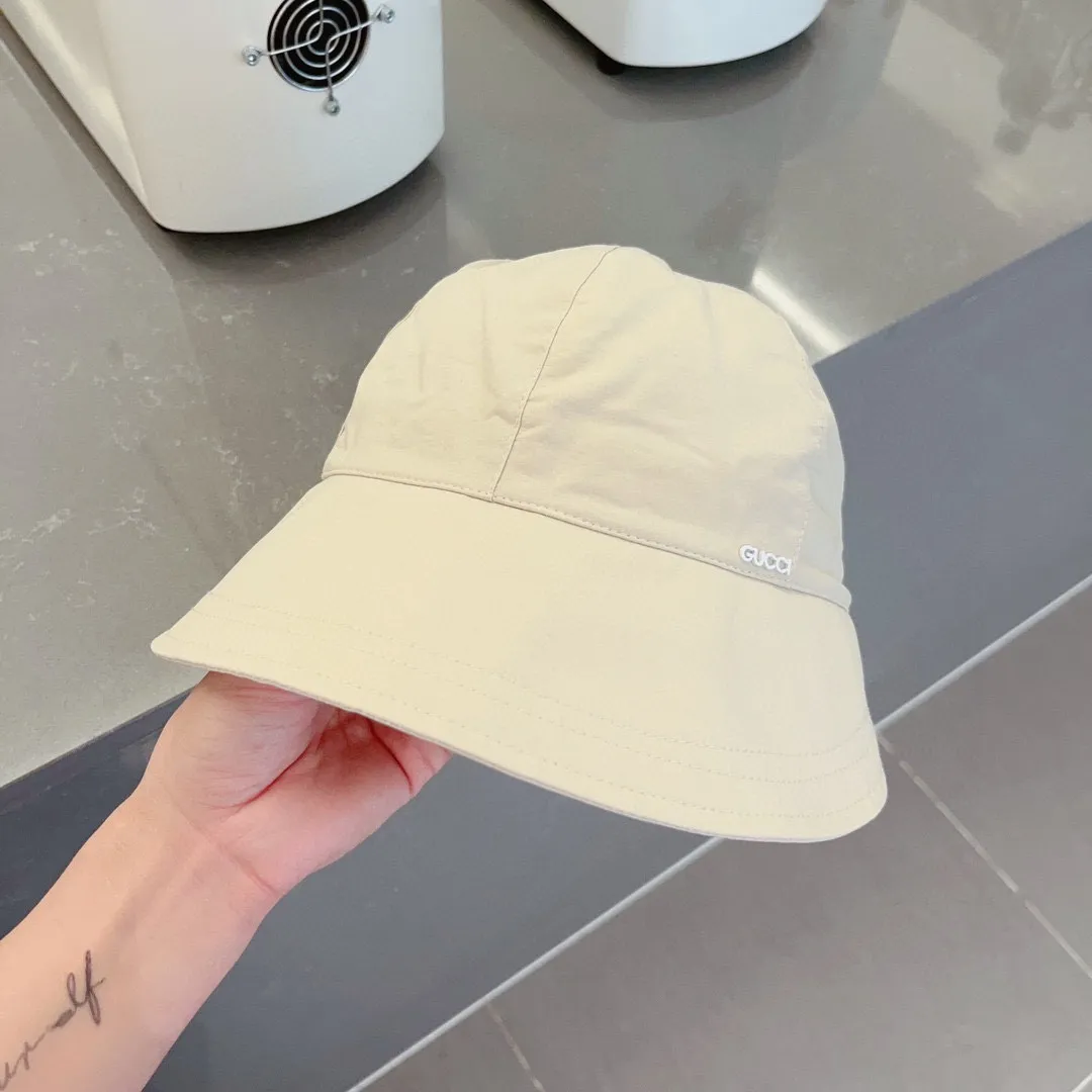 💰70¥ Gucci new summer cap, sunshade cloth hat, light and versatile, foldable, head circumference 57cm