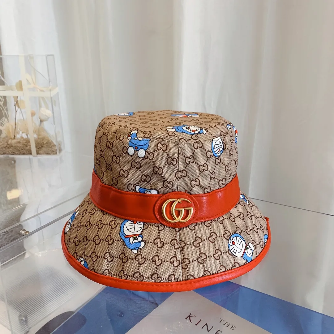 p70 Gucci 2022 spring and summer new models released! Jingle Cat! Gucci (Gucci) new bucket hat, Doraemon & Gucci collaboration model is a hot purchase!