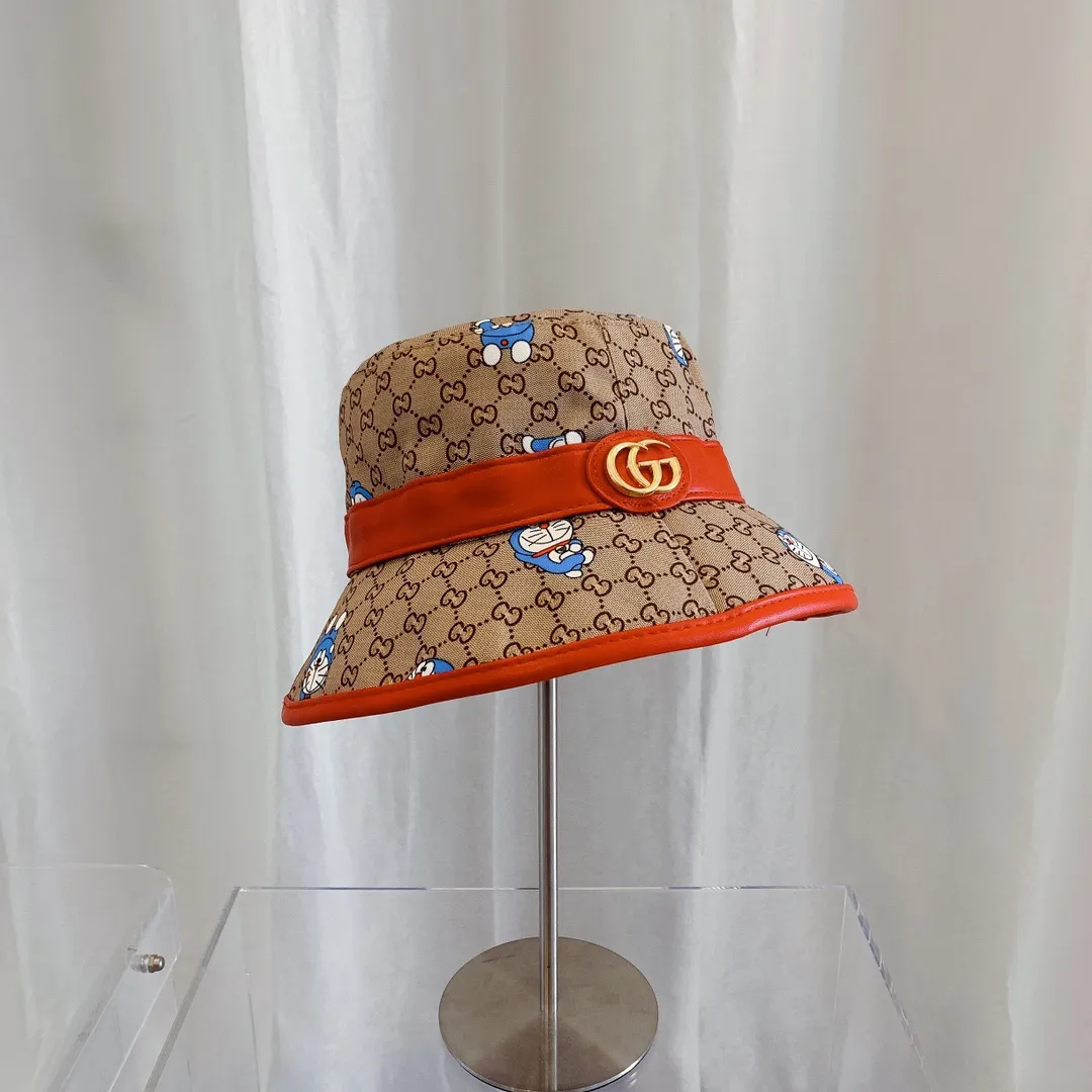p70 Gucci 2022 spring and summer new models released! Jingle Cat! Gucci (Gucci) new bucket hat, Doraemon & Gucci collaboration model is a hot purchase!
