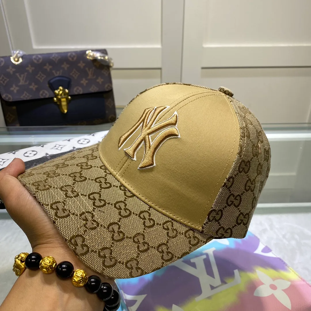 P70 with dust bag [GUCCI] 2022 counter new simple embroidered baseball cap, very trendy! Lian Ming style, casual and sports style, classic production, super easy to match with clothes!