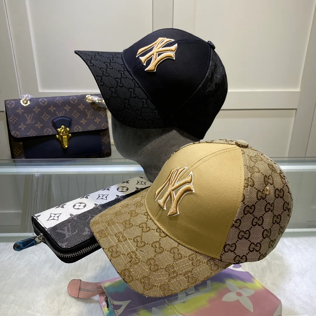 P70 with dust bag [GUCCI] 2022 counter new simple embroidered baseball cap, very trendy! Lian Ming style, casual and sports style, classic production, super easy to match with clothes!